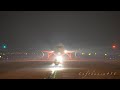 「4K60P」Sky Taxi 767 landed at Chengdu Shuangliu International Airport in the middle of the night.