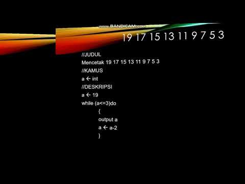 Looping : Soal-soal Looping