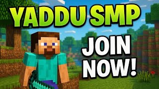 🔴PLAY SURVIVAL DAY-10 YADDU SMP MINECRAFT PUBLIC SMP LIVE | 24/7 SERVER | JAVA+PE+BEDROCK#livestream