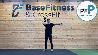 Dumbbell Push Press (S/A + Slow Eccentric)