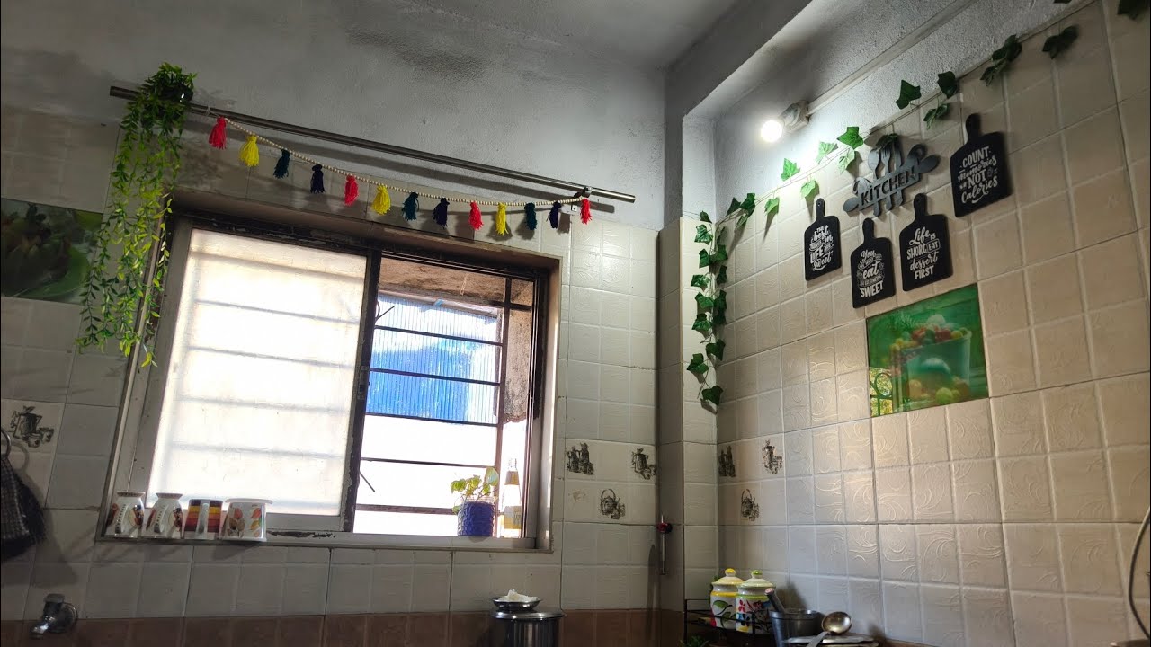 Turning my kitchen into something beautiful 😍❤️ simple DIY