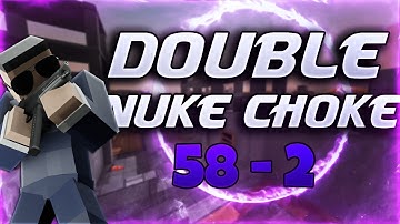 Insane SMG Double Nuke Choke | Krunker