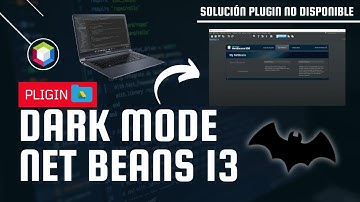 Modo oscuro en Apache NetBeans 13 | **Plugin no disponible** | SOLUCIÓN