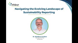 Navigating the Evolving Landscape of Sustainability Reporting