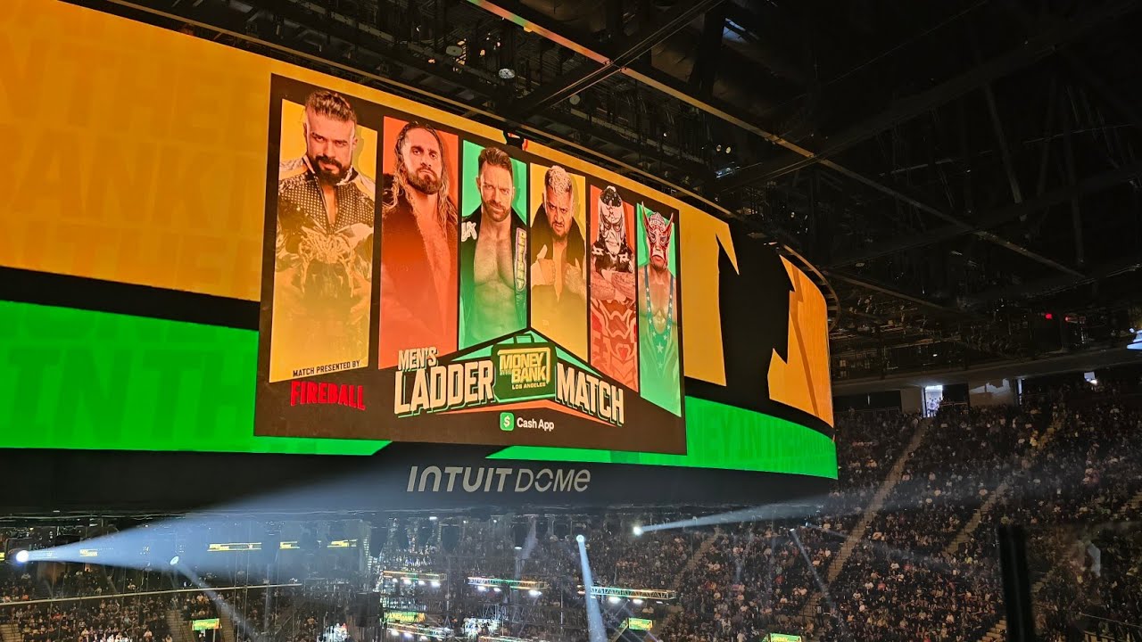 Men's Money In The Bank Ladder Match Entrances Live! (MITB 2025)