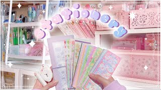 🌸TEMU🌸 stationery haul + showing you my stationery collection!