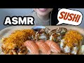 ASMR CRUNCHY SUSHI MUKBANG (MONKEY BRAIN, SALMON NIGIRI, & MORE) *EATING SOUNDS NO TALKING