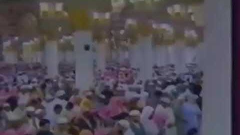 ‏من المسجد النبوي عام ١٤١٩هـ يشنف آذاننا الشيخ عبدالله الجهني بتلاوة بديعة من سورة الجمعة