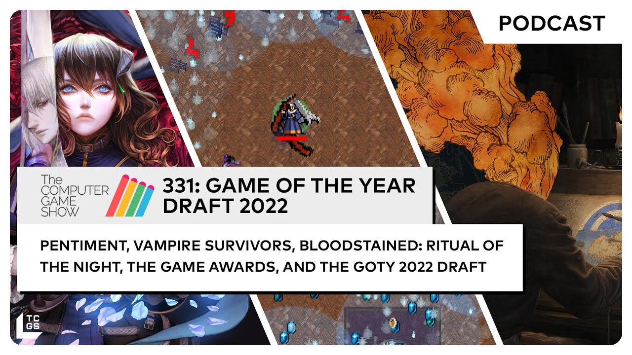The Computer Game Show 331 Game of the Year Draft 2022 TCGS YouTube