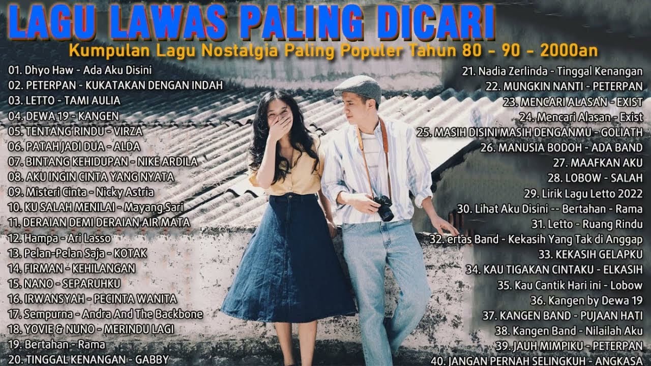 LAGU LAWAS PALING DICARI || Kumpulan Lagu Nostalgia Paling Populer Tahun 80 - 90 - 2000an - YouTube
