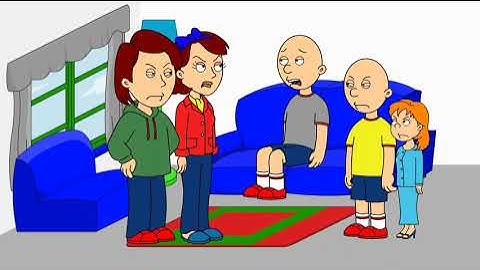 Classic Caillou Gets Grounded For Nothing (1ST EPISODE)