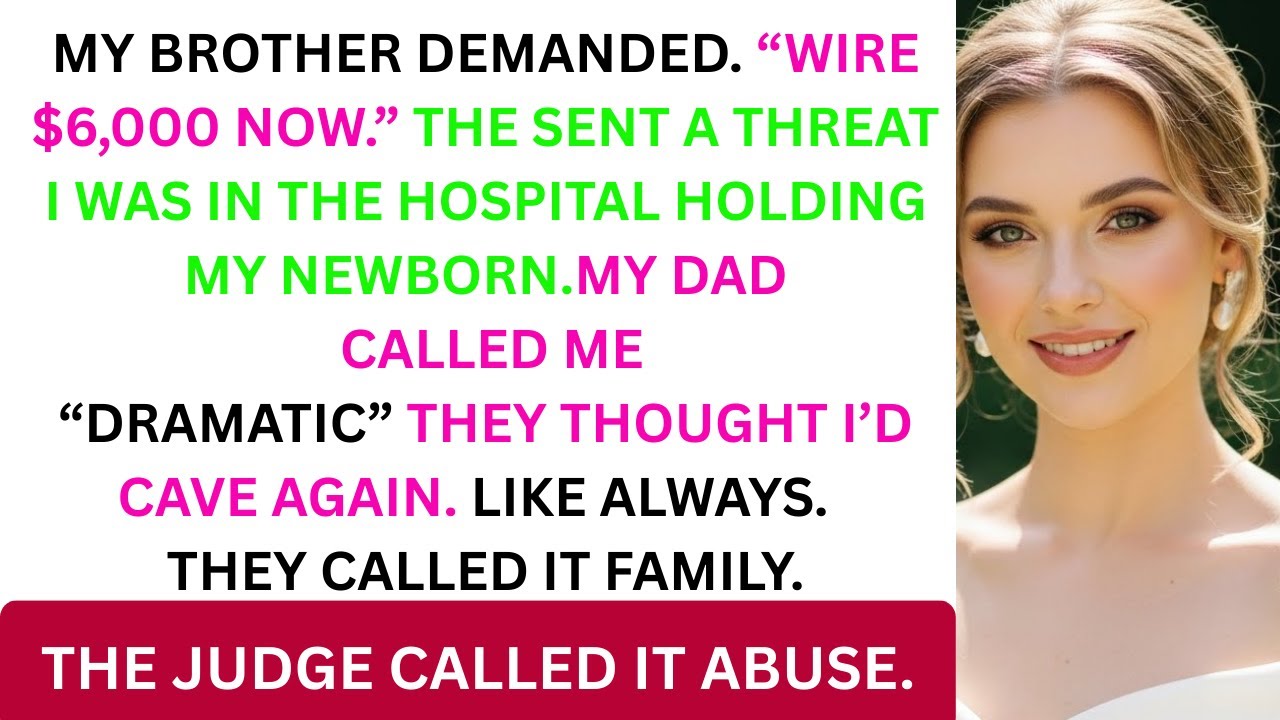 My Brother Demanded $6,000 While I Was in the Hospital — A Judge Saw It Very Differently