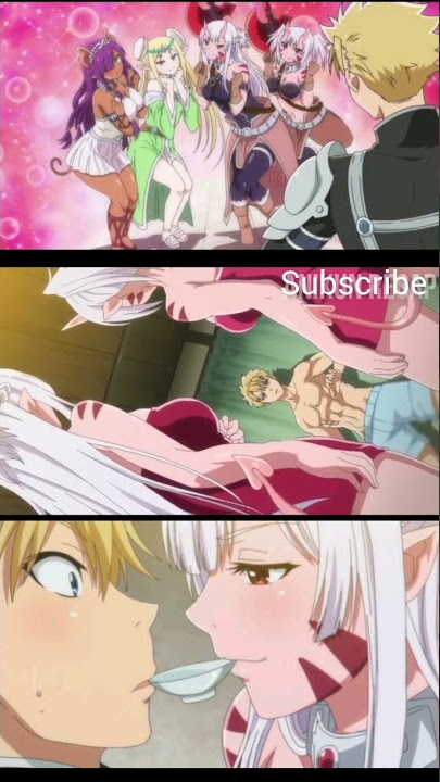 Anime  Demi human girl fun 😍🤤😍
