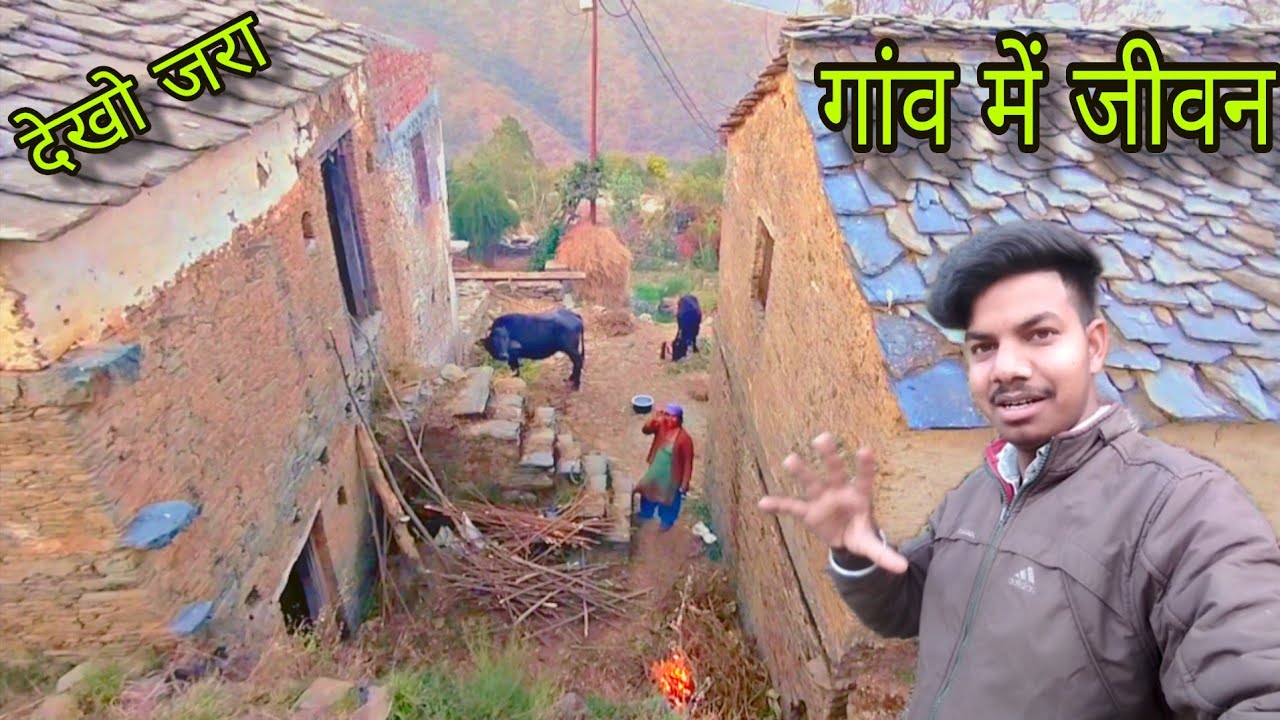 पहाड़ो में काम काज और जीवन |village life in Uttarakhand mountains