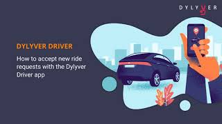 Dylyver Driver - How to accept new ride requests (quick guidance) screenshot 2