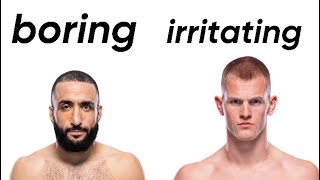 Why The Most Hated UFC Fighters Are Actually Hated