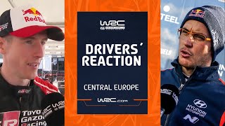 Day 3 Drivers' Reaction | WRC Central European Rally 2023