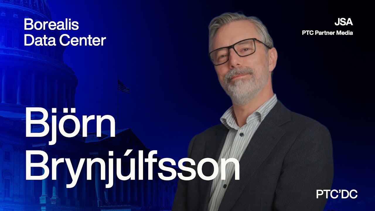 PTC'DC | Data Movers: The Digital Future with JSA featuring Björn Brynjúlfsson