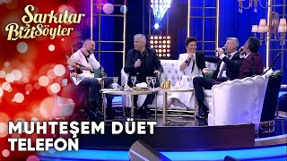 Video thumbnail of "Telefon - Hakan Altun & @SibelCan  & Metin Şentürk | Şarkılar Bizi Söyler | Performans"