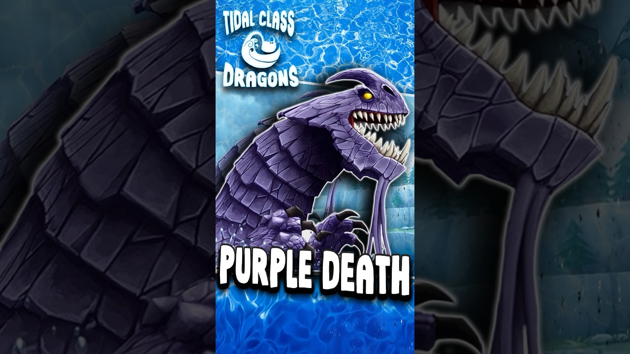 Dragon Guide: Purple Death EXPLAINED #dragon #httyd2 #httyd3 #shorts #httyd #howtotrainyourdragon
