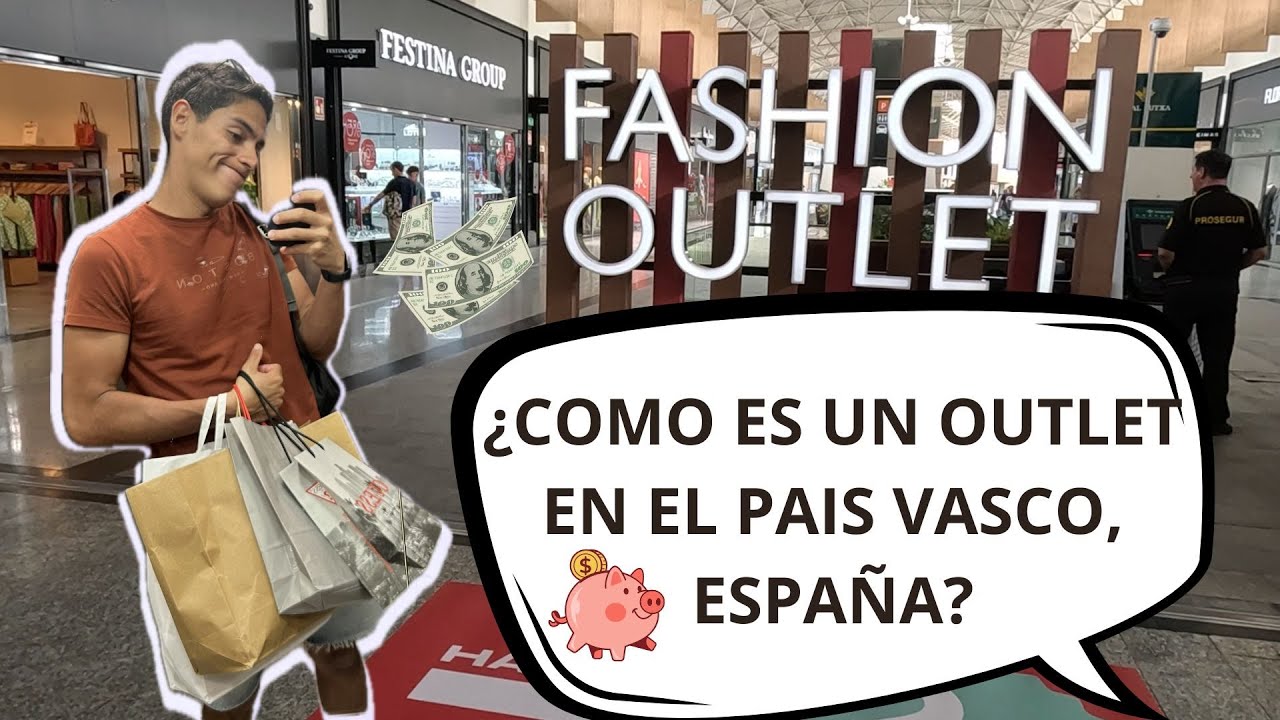 ¿Como es un OUTLET en el Pais Vasco, ESPAÑA? Rebajas 2024