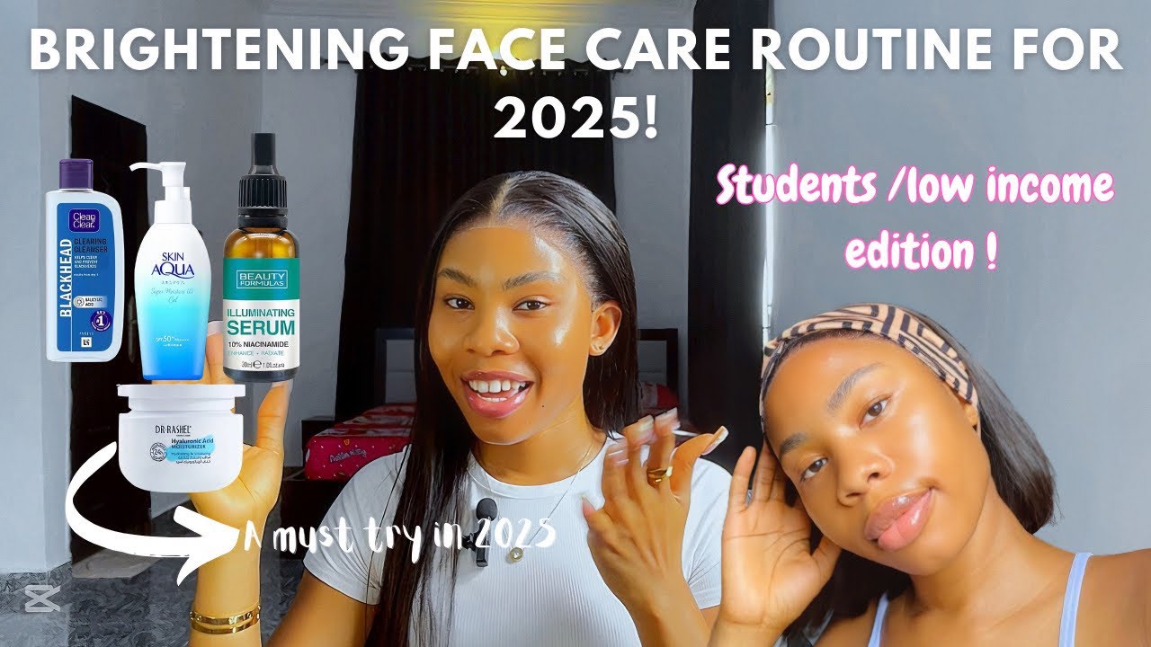 How to BRIGHTEN up your face | Brightening & Glowing face care routine ...
