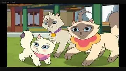Sagwa, the Chinese Siamese Cat  The Four Dragons 032B