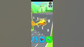 Shape-Shifting 🚲🚁🛶🚗 Game | Level #779 #gaming #shapeshifting #shorts