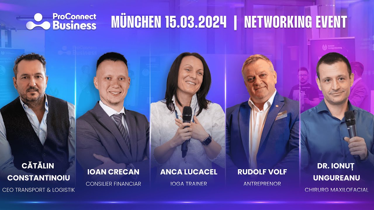 A 2-a ediție Pro Connect Business: Networking la cel mai înalt nivel ...