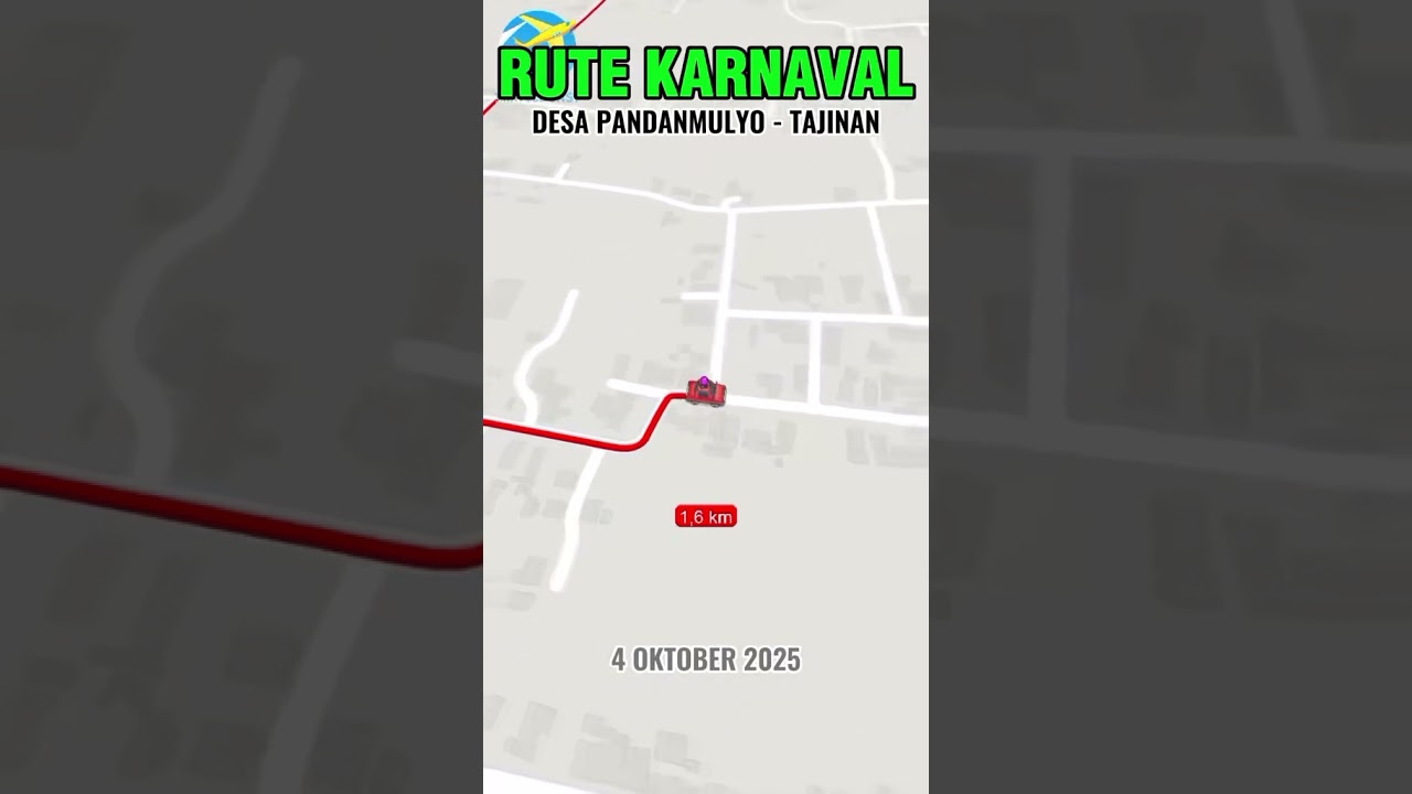 RUTE KARNAVAL SOUND PANDANMULYO TAJINAN MALANG