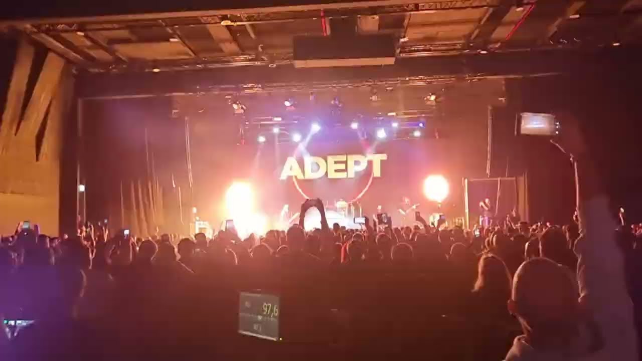 Adept - Black Veins Live Filmstudion Gothenburg Blood Covenant Tour Scandinavia 2026