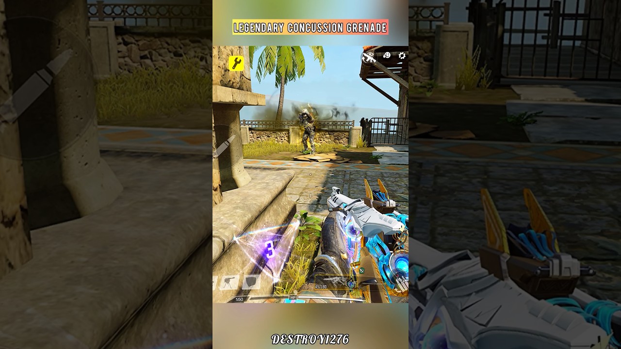 Legendary concussion grenade (mythic grim ending) 