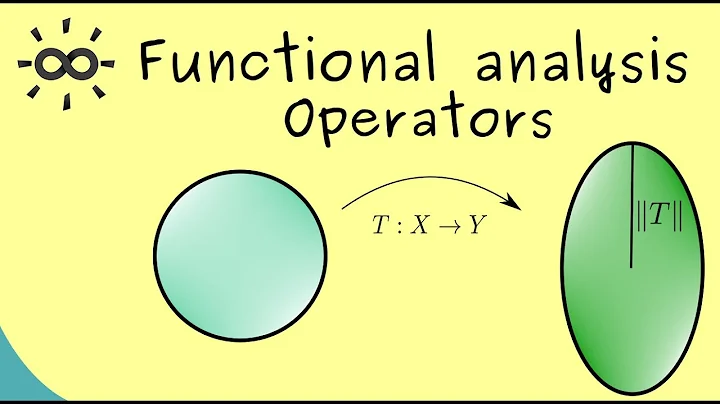 Functional Analysis - Part 13 - Bounded Operators