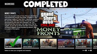 🏆 COMPLETED! Money Fronts Career Challenge Guide | Unlock Weed Van & Rare Clothing | GTA Online