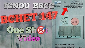 Complete BCHET 147 Lecture in One shot | Most important topics + PYQS | IGNOU BSCG | @EduIgnou