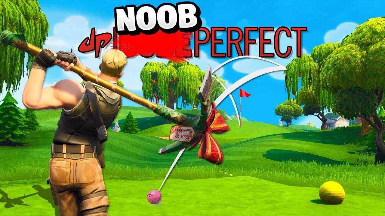 Ultimate Golf Shots in Fortnite | Noob Perfect