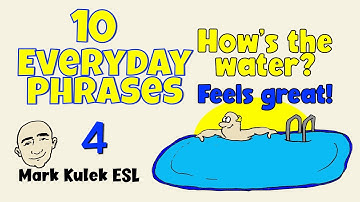 10 Everyday Phrases for You (series #4) | Mark Kulek  ESL