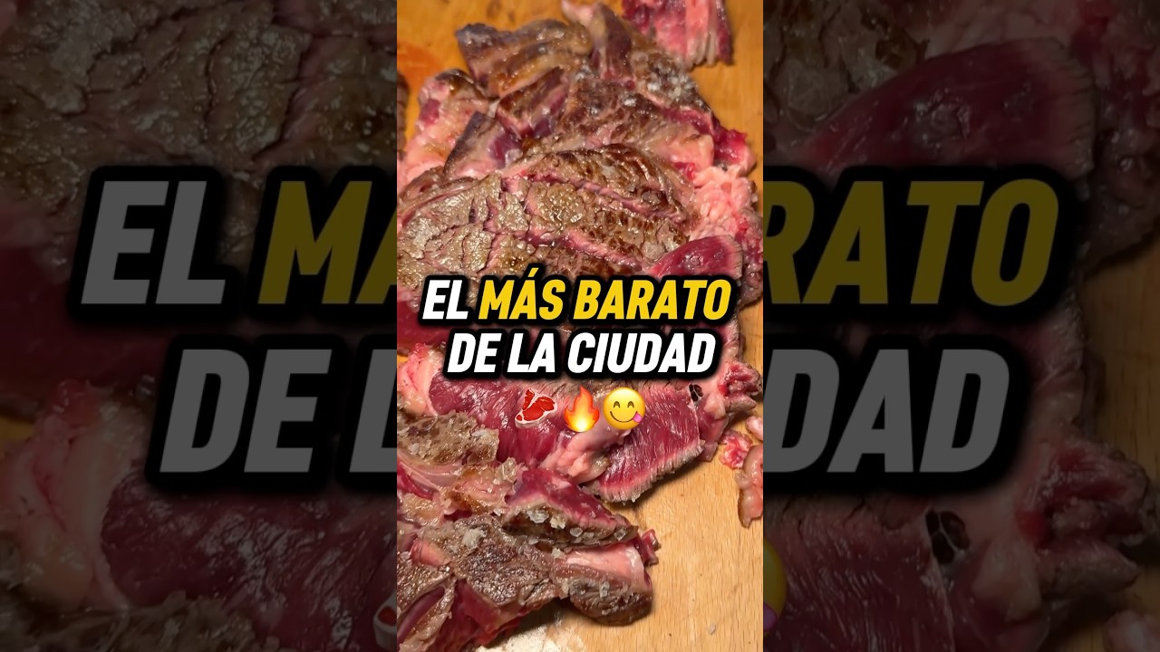 🥩 Menú de CHULETÓN Más Barato 👀
