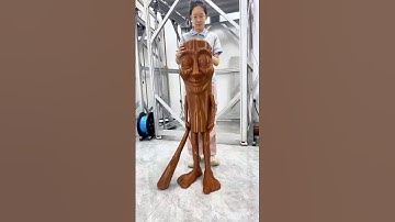 Printing a real tung tung tung sahur with Dowell3d printer!#3dprinter #dowell3d #tungtungtungsahur