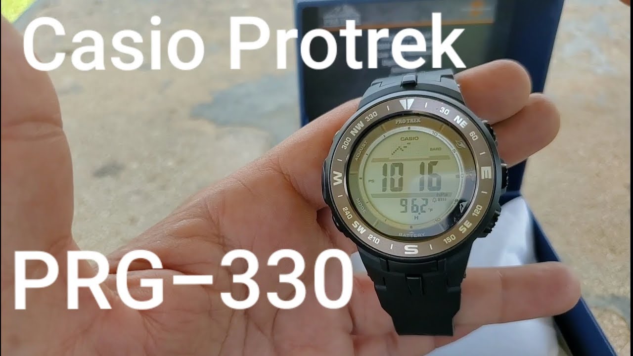 Casio Protrek Prg 330 Youtube