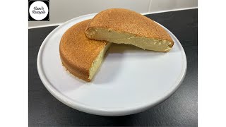 Vanillebiskuitkuchen Super Fluffig / Vanılyalı Kabarık Kek Çok Yumuşak