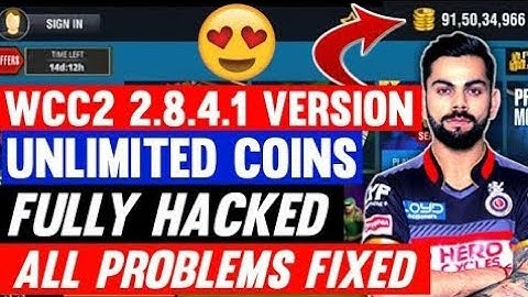 WCC2 2.8.4.1 MOD Apk Download Now! Everything Unlocked, Unlimited Coins.