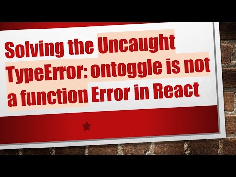 Solving the Uncaught