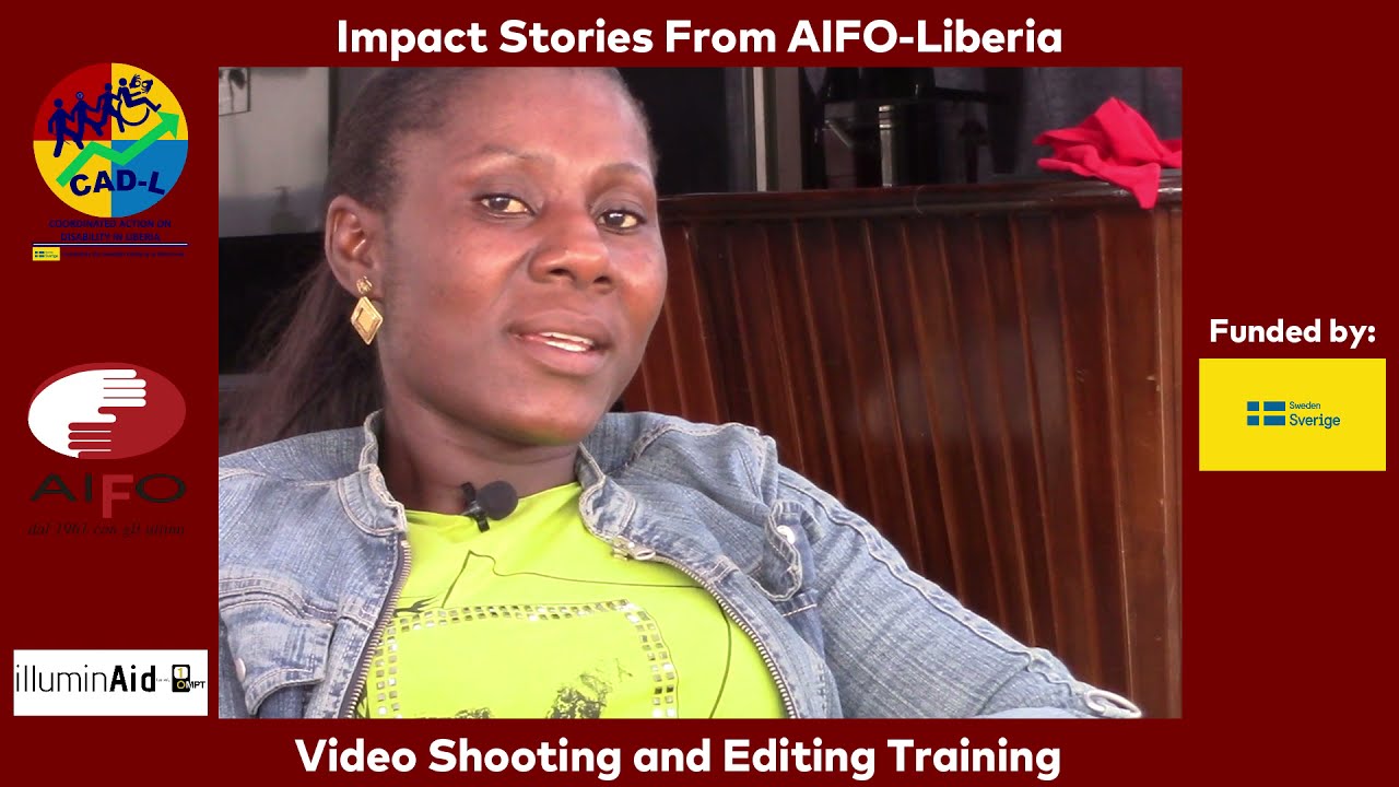 AIFO Liberia Video Shooting and Editing Training Success Stories