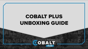 Cobalt PLUS Unboxing Guide