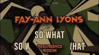 Fay-Ann Lyons - So What (Resurgence Riddim) | 2024 Soca [XplicitMevon & NMG Music]