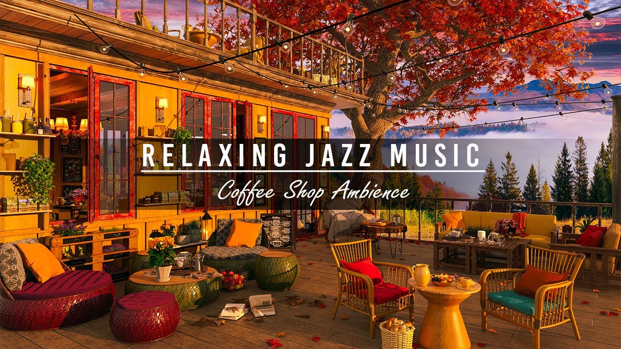 Smooth Jazz Music in Cozy Coffee Shop Ambience ☕ Relaxing Jazz Instrumental Music for Studying, Work