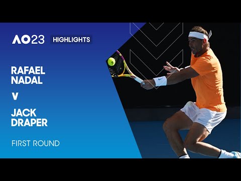 Rafael Nadal v Jack Draper Highlights | Australian Open 2023 First Round