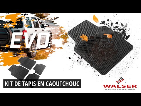  WALSER Kit Universel de Tapis en Caoutchouc pour