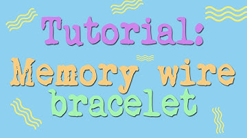~Beginner tutorial: Memory wire bracelet~
